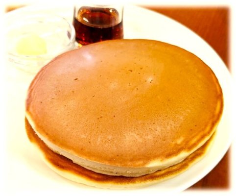 Bánh kếp tuyệt hảo, được quán chăm chút