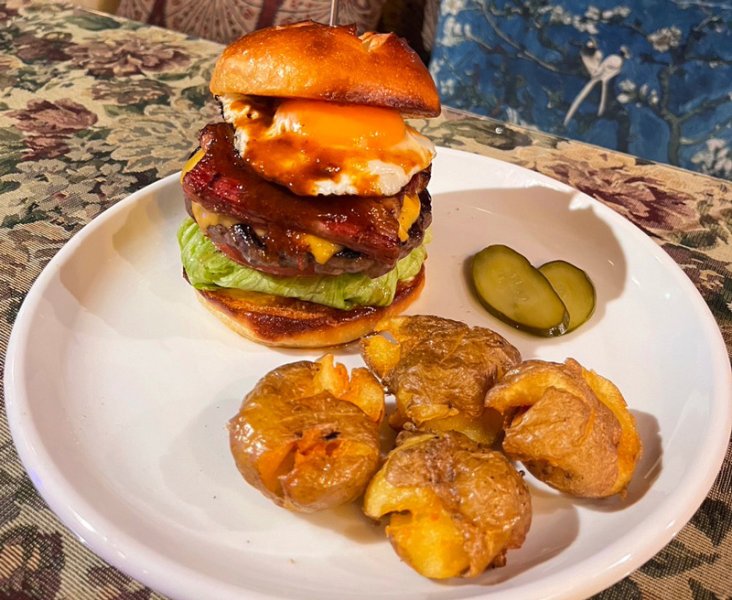 Burger gourmet tuyệt hảo