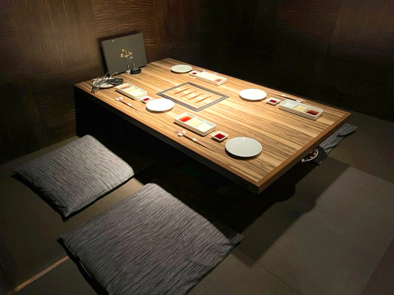 Có tổng cộng 5 phòng riêng