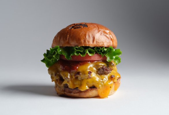 Burger phô mai kép