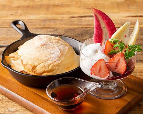 Bánh kếp soufflé trứ danh
