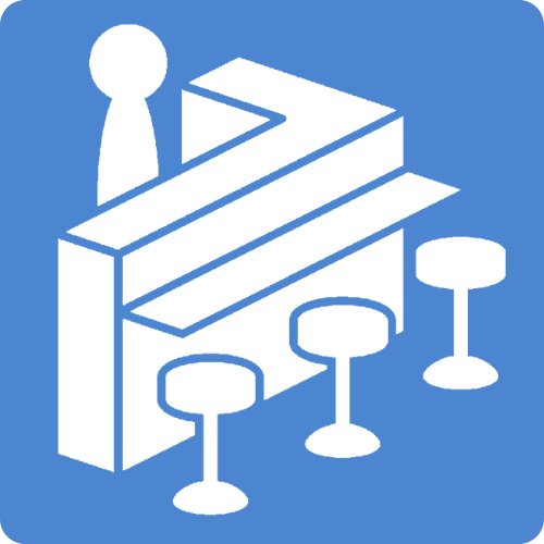 Chỗ ngồi tại quầy